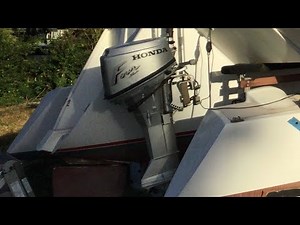 Verifying the Timing on a Honda BF8A Outboard Motor