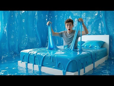 Which AI Bed Would You Jump On? 😱 | Jelly Bed Jump Challenge