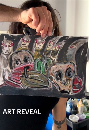 STILL LIFE 🫑🌶️ BUT NOT THAT STILL 💀 #artreveal #artwork #artist #art #fyp