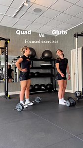 Via ig zoandemfit 😍 Quad vs Glute focused exercises #gymgirlmotivation #gymworkouttips #fitnesstips #workouttips #motivationdaily #fitnessroutine #workoutsplit | Fitness Girls