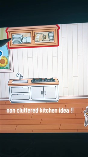 Non-Cluttered Kitchen Idea Speedbuild — TocaBuild