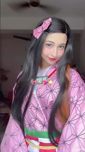 Nezuko Kamado Cosplay💖DEMON SLAYER|Anime| #cosplay #shorts #demonslayer #nezuko #cosplayer