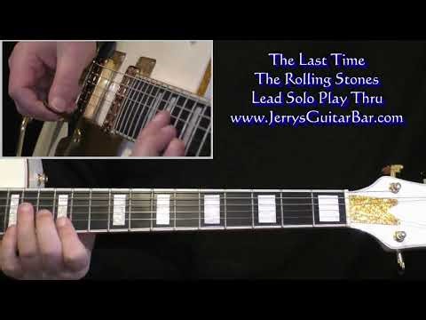 The Rolling Stones The Last Time | Lead Guitar Play Thru