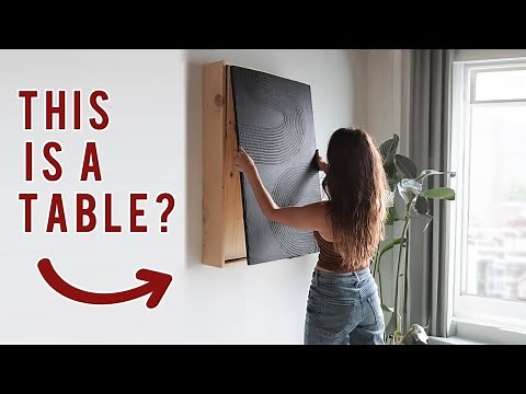 EASY DIY Murphy Table
