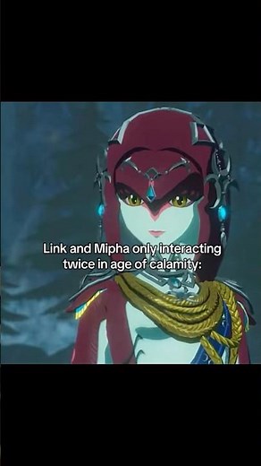 Link NEVER loved Mipha #zelda #zelink #totk #mipha #ageofcalamity