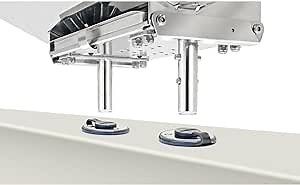 Magma T10-526 Dual Locking Flush Surface Deck Socket Mount for Magma Rectangle Grill and Fillet Tables | Stainless Steel Boat Grill/Table Mount | Secure Flush Marine Base
