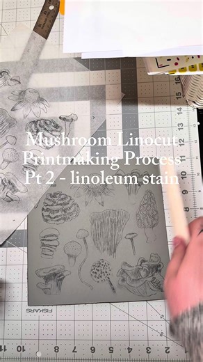 Enhancing Linoleum for Linocut Printmaking