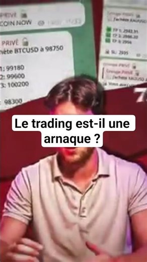 le trading est-il une arnaque ? #forex #trading #trader #business #gold