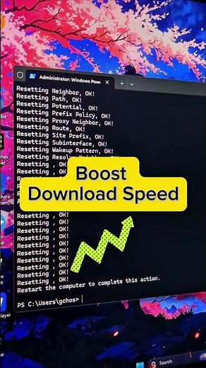 || 🔥 Increase Download Speed on Windows Instantly! (No Software) || #youtubeshorts #viral #shorts