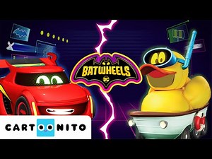 Redbird vs Ducky: Ultimate Action Scenes | Batwheels | Cartoonito