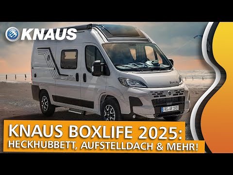 NEUER KNAUS BOXLIFE 540 MQ 2025 Platinum Selection – Den ultimative Camper mit Aufstelldach erleben