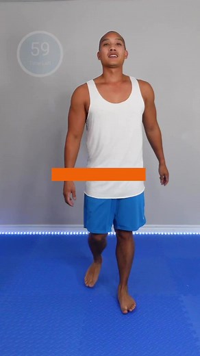 Simple but effective dynamic stretch. Here’s a little dynamic move I do all the time! I swear I used to always do this as a kid when I was bored waiting around in the store as my mom shopped. Or maybe I got it from Little League baseball? Either way, I did it my whole life and it’s my favorite way to loosen up tightness from head to toe. It’s a great exercise to include in your warm up, or even a good way to start your day especially when you’re feeling stiff. Try it out and let me know what you