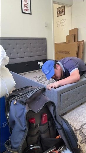 Gas lift bed assembly #airtasker #handymanhelp #bed #chanel #newmusic #storagespace
