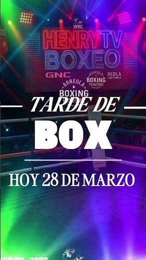 🥊 Tarde de Boxeo | Peleas en vivo y repeticiones completas