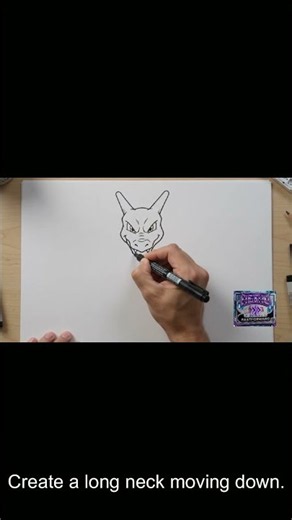 How To Draw Charizard Step-by-Step Easy Pokemon Drawing Tutorial #shorts #pokemon