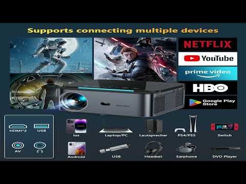 XElectron iProjector 2 Plus Review | 4K Support, Auto Focus & 300’’ Display!