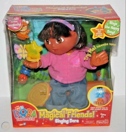 Dora the Explorer - The Happy Song (Magical Friends Singing Dora Version)