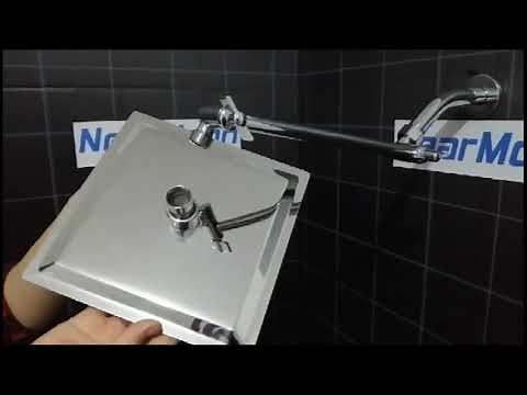 How to install the adjustable arm and shower head. by NearMoon