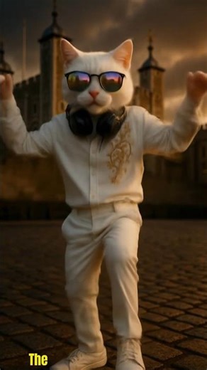 Tower of London Bhangra Cats | Epic South Asian Dance Fusion | AI Dance Animation