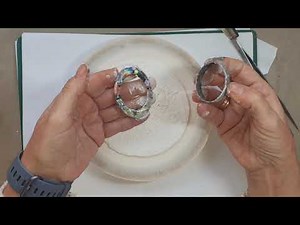 25. Dichroic Glass Pendants in a Microwave or Ordinary Kiln. Quick and Easy with Fantastic Results