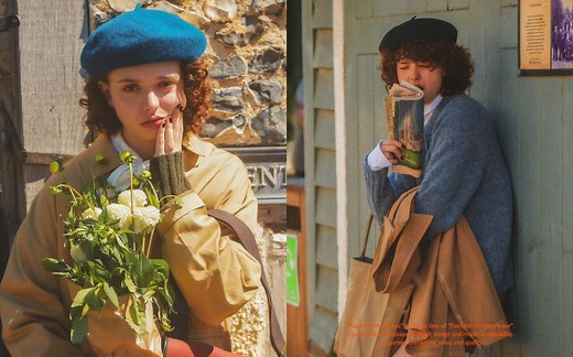 复古英伦Girl ‖Rockfish Weatherwear 2022 Fall/Winter Lookbook