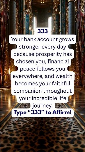 The Hidden Meaning Behind Angel Number 333 Reveals Prosperity. #Abundance