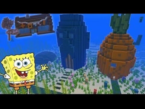 Minecraft spongebob showcase