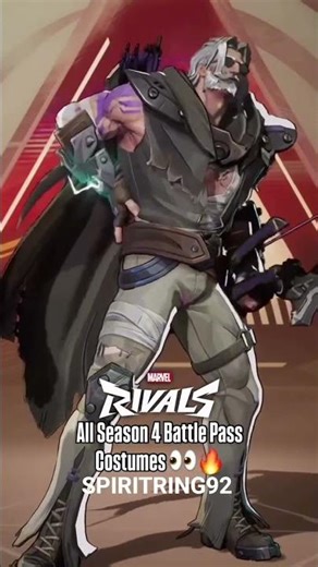 🚨 Upcoming Battle Pass Skins Look CRAZY! 🎮🔥 #marvelrivals #gaming