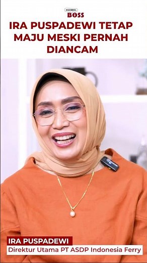 Dirut ASDP Pernah Diancam Karena Ubah Sistem Tiketing Manual ke Digital? #NgobrolBoss #IraPuspadewi