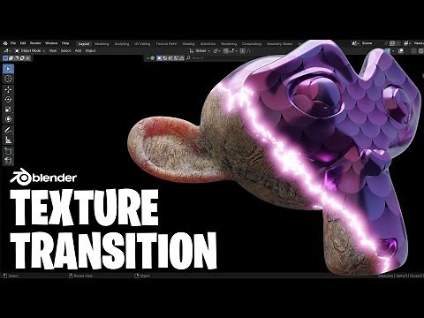 The Best Way to Animate Texture Transition in Blender 2025