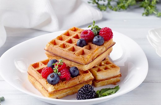 Qué son los waffles y de dónde son: un clásico del desayuno en el mundo