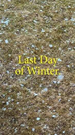I'm heading out as soon as spring shows up..