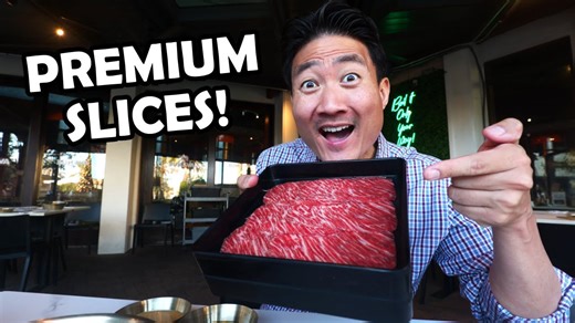 This all you can eat shabu shabu buffet in OC is insane