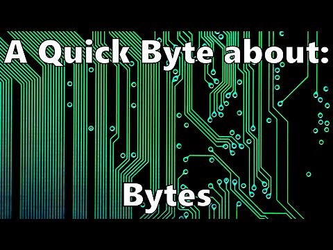 What is a Byte?