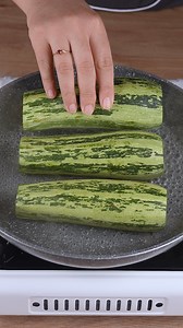 Add zucchini to boiling water and you'll be amazed by the result