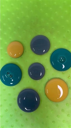 Modern Color Drops on Neon Green Surface#shorts#viral#trending#satisfying#coins#oddlysatisfying
