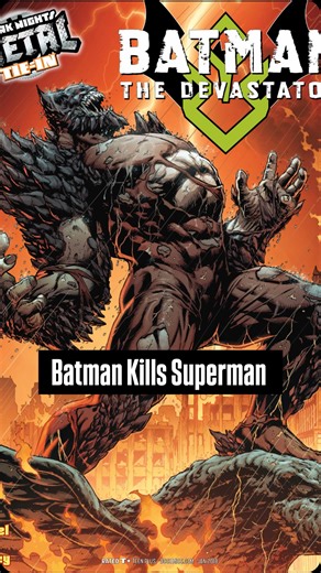 Aaron Thomas | Beyond Comix on Instagram: "This is one of the darkest Batman stories DC has ever told. After Superman loses control and destroys everything he loves, Batman makes one final attempt to stop him. It fails. What comes next isn’t a win. It’s a turning point. This story explores what happens when Batman abandons his code and chooses fear over restraint. When the line between hero and monster disappears, the result isn’t justice. It’s something far worse. This moment from DC’s Dark Mul
