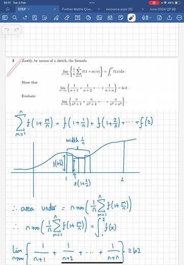 A Level Mathematics: Understanding Area Under Graphs