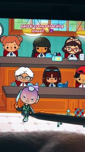 part 6 of creepy boarding school ! | 😭😈 | tags: #tocaboca #roleplay #viral #fyp #tocaworld
