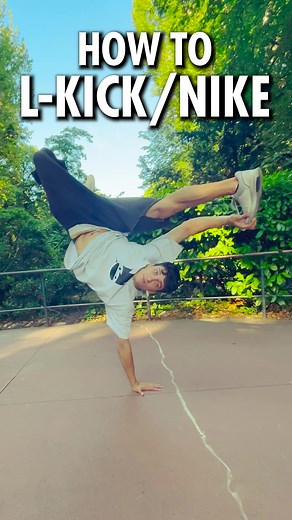 L-kick tutorial! #breakdance #howto