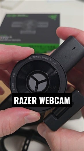 The Razer Kiyo V2 has the coolest privacy feature @razer #razer #kiyov2 #gaming #webcam