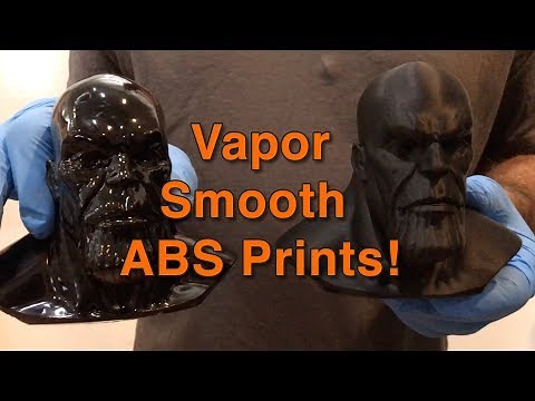 Easy Method of Vapor Smoothing ABS