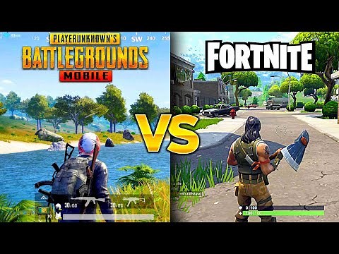 Pubg Mobile Vs Fortnite | 2021 Full Game Comparison