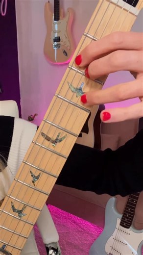 Caitlin Caggiano | Guitar Instructor on Instagram: "Did you know you can play a B Minor chord on the guitar without a bar?🤯 Now technically this is a Bm7 w/ an added 11th, but it will still work when you need a Bm for a ii, iii, or vi chord! I use this all the time, especially in the key of D. Have fun with it!"