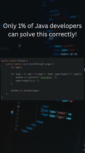 Java Output Prediction Challenge 🔥 #java #coding #developers #programming