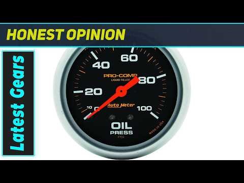 Auto Meter 5723: Your Engine's Lifeline! Amazing Oil Pressure Monitoring.