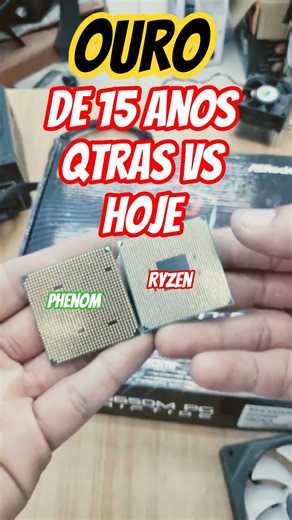 RYZEN vs PHENOM: O segredo dos pinos de OURO revelado!