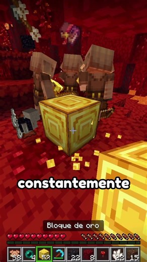 Error en el intercambio con los piglins en Minecraft