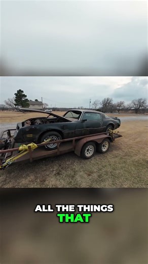 Facebook Marketplace Find: Trans Am Parts Car! #shorts