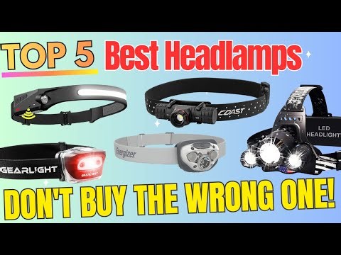 Best Headlamp 2025: Top 5 Rechargeable & Waterproof Headlamps for Camping, Running & Work